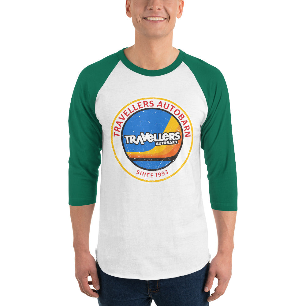 3/4 sleeve raglan shirt